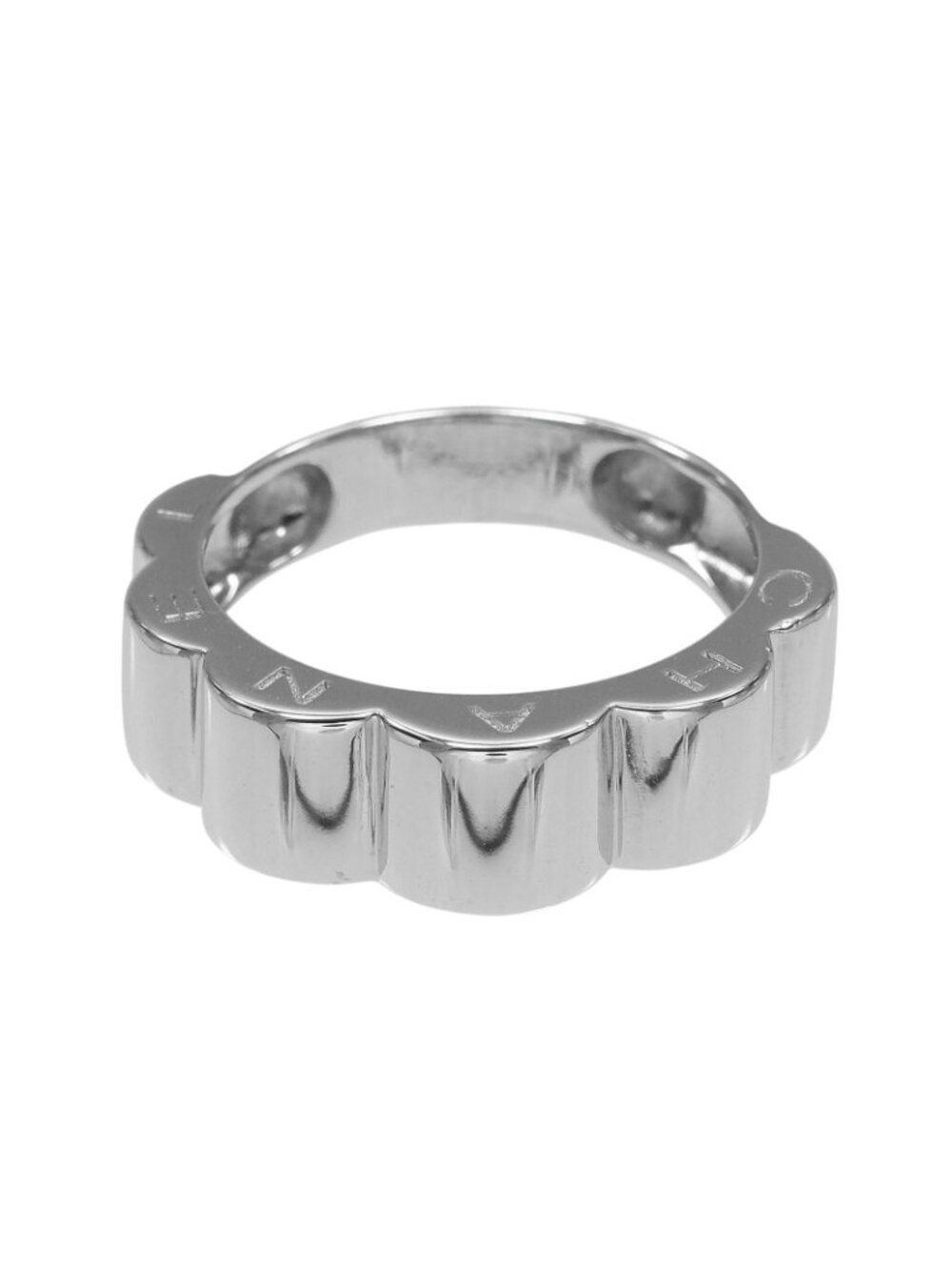 Chanel Profile Camellia White Gold Ring - Picture 6 of 11